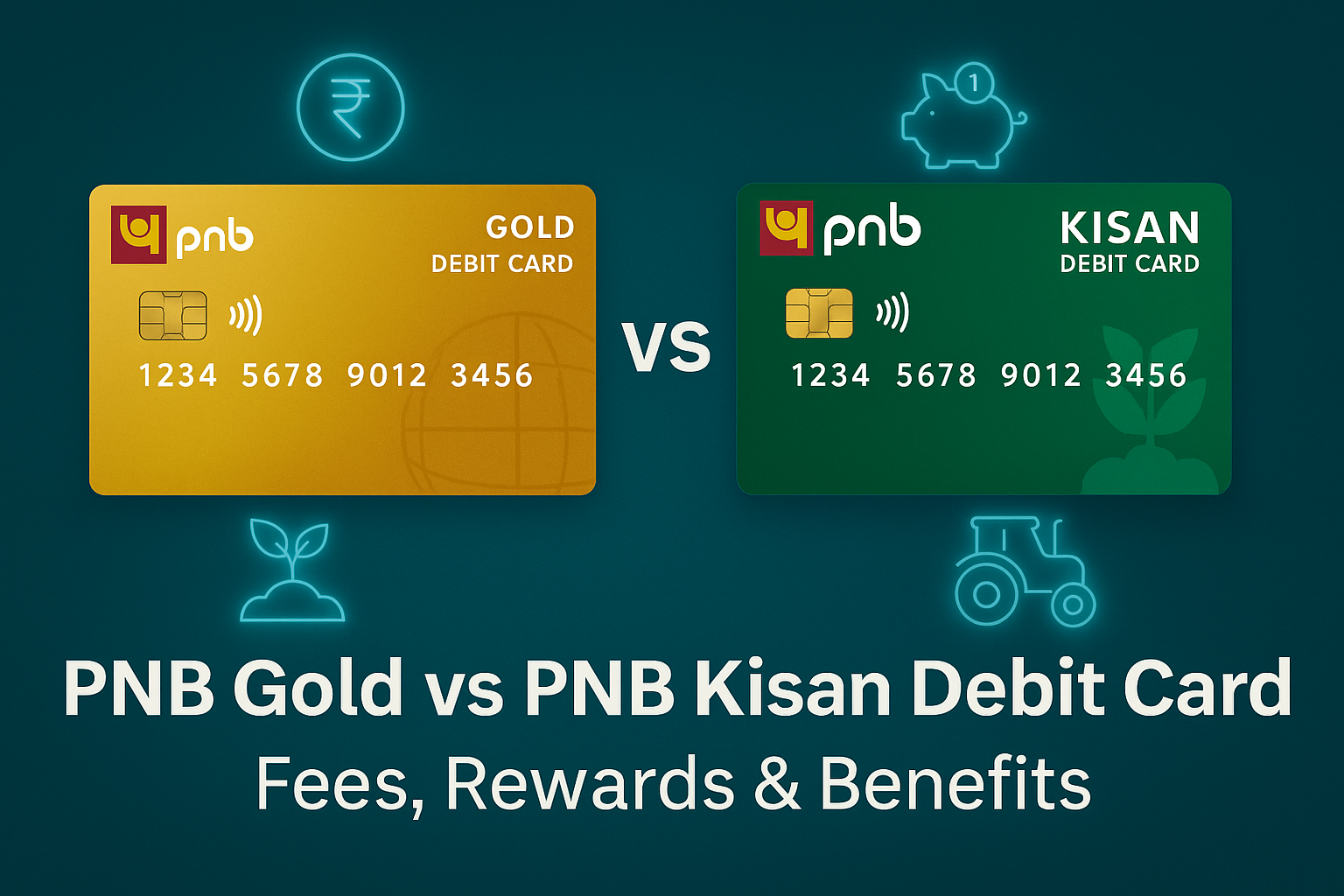 PNB Gold Debit Card vs PNB Kisan Debit Card