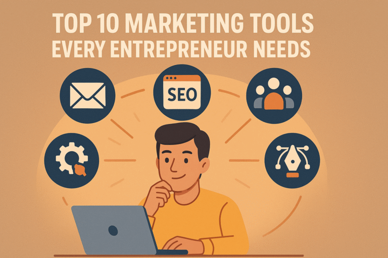Top 10 Marketing Tools Every Entrepreneur Needs