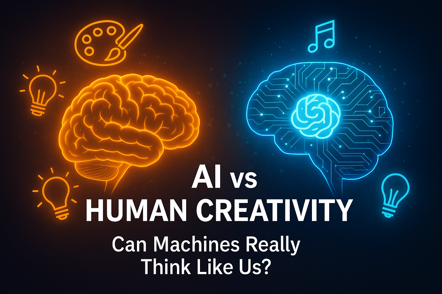 AI vs Human Creativity: Can Machines Really Think Like Us?